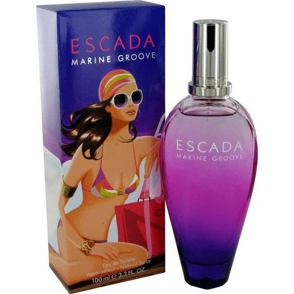 Perfume para mujer Escada Marine Groove de Escada 3,4 oz/100 ml eau de toilette spray Foto 4 de 4