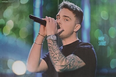 MIKE SINGER - A3 Poster (42x28cm) - Rapper Fan Sammlung Foto Star Plakat POPCORN