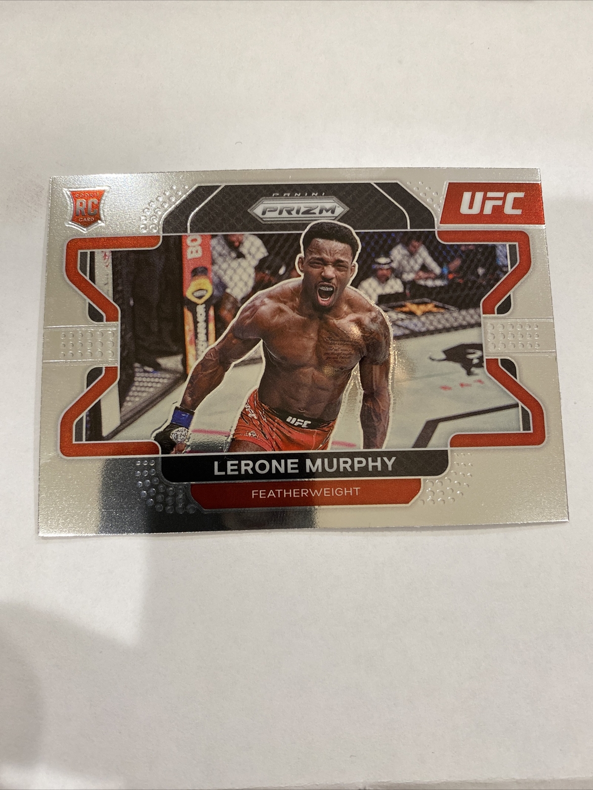 2022 UFC PRIZM Lerone Murphy ROOKIE CARD RC no. 8