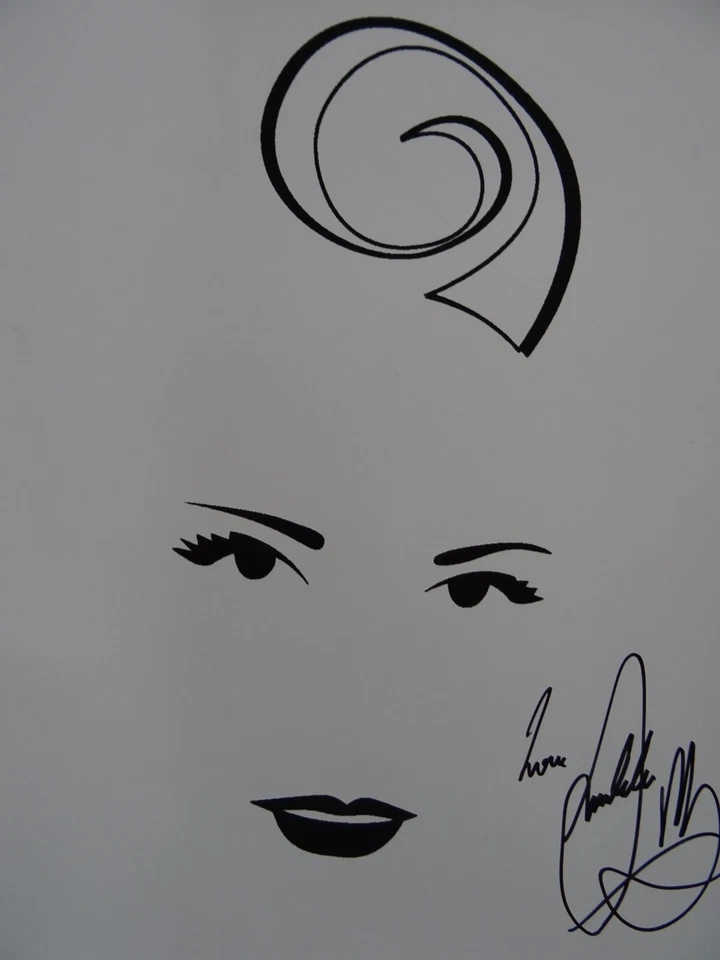 Two Photographic prints both hand signed Imelda May - Image 2 of 4