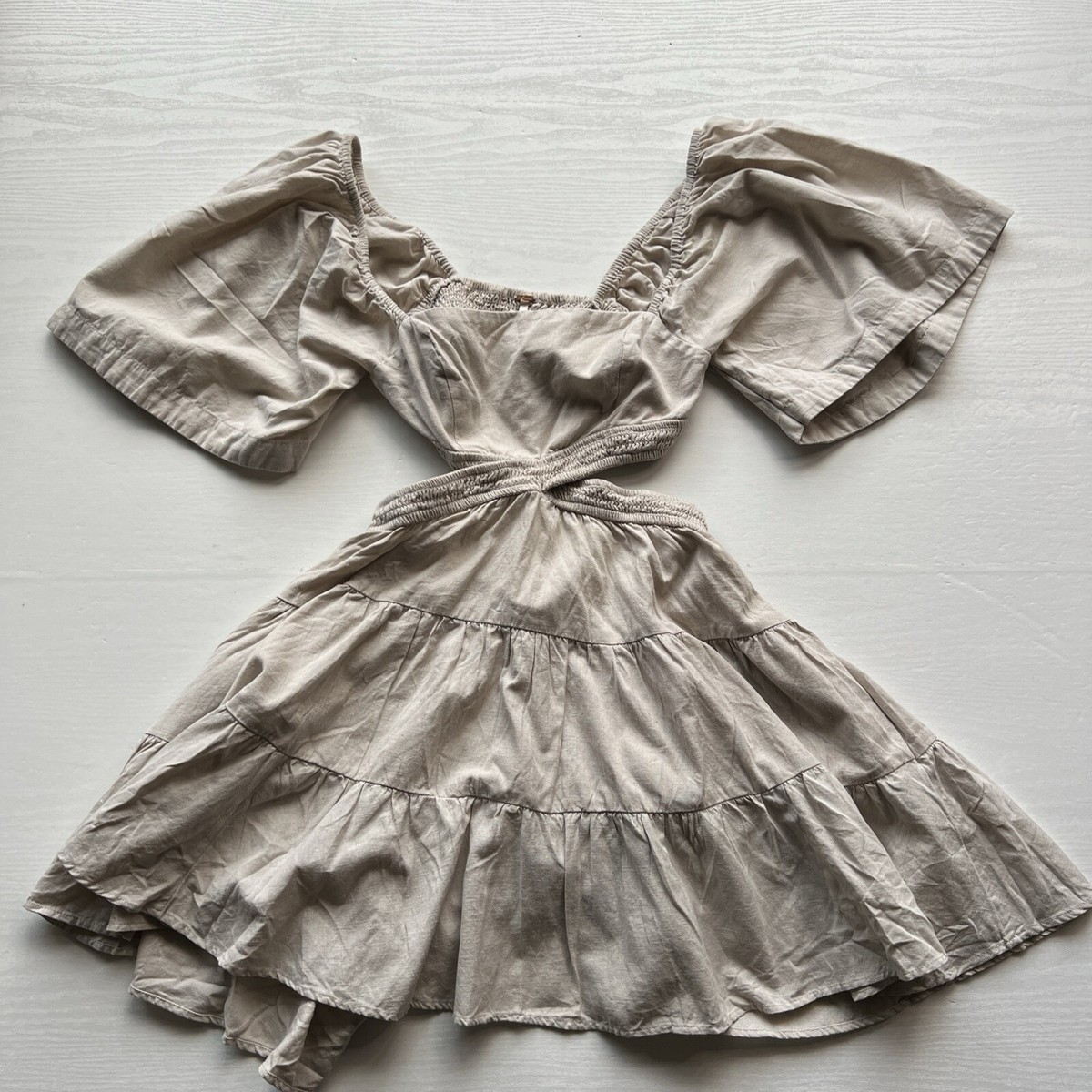 free people cross of sunlight mini dress Free people cross of sunlight mini dress light pink