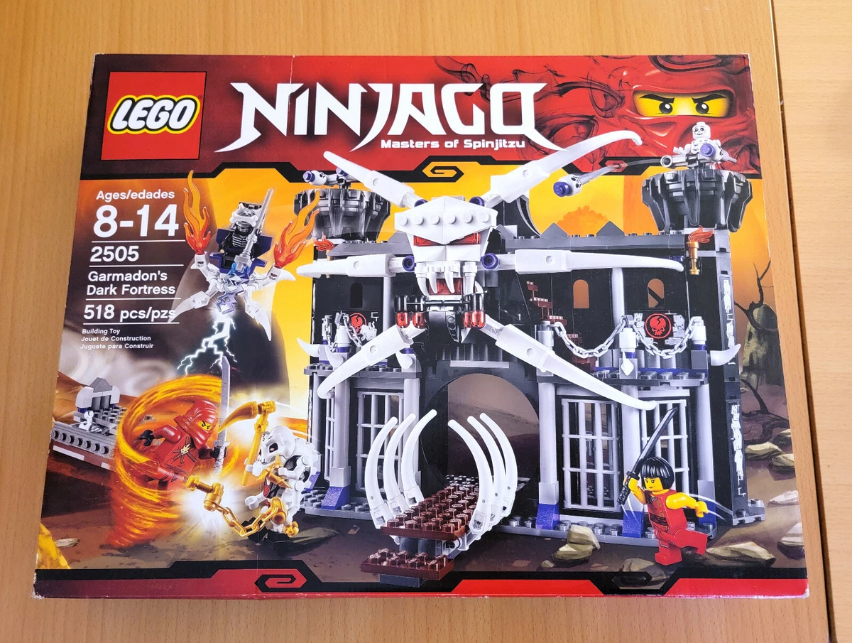 EUC Clean Complete Lego Ninjago Garmadon&#039;s Fortress 2505 Rate Retired |