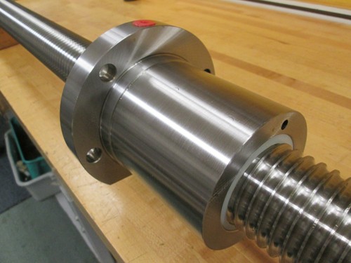 PRECISION GROUND BALLSCREW, 2.500" THREAD DIAM.  8 mm LEAD ~NEW~SURPLUS~ - Picture 10 of 11