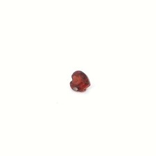 0.30ct Loose Heart Cut Lab Created Garnet Gemstone 4 x 4mm