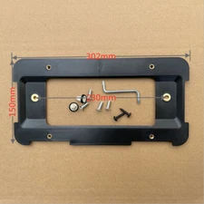 Rear License Plate Mount Frame Holder Bumper Bracket for BMW + 6 SCREWS