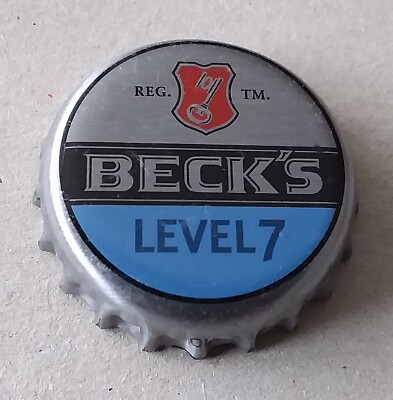 Alter Motiv Kronkorken Beck's Level 7 Brauerei Beck Bremen Deutschland