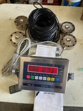 Compression / Tank Scale set 40,000 X 1 LB,4 LPD-10k Load cell / Indicator, New