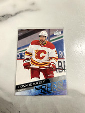 2020-21 UD Extended Series Young Guns - Connor Mackey #707  Calgary Flames