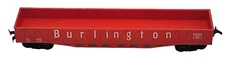 Athearn Model Train Car Burlington Route Gondola HO Scale #1648 CB&Q  ZGR Red