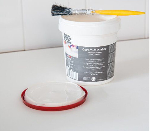 750g CERAMICS GLUE PASTE FOR D-C-WALL 3D SPLASHBACK TILE WALLPAPER DCFIX