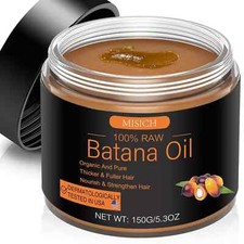 100 Pure Raw Batana Oil for Hair Growth, Unrefined Organic, 5.3 oz