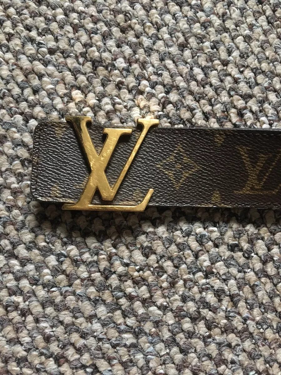 Louis Vuitton Monogram Belt size 34 waist used