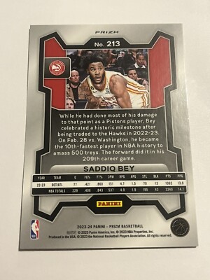 Saddiq Bey /41シリ RC auto STUB貴重 NBA Amazon.com: 2020-21 Panini NBA Sticker Card Insert #99