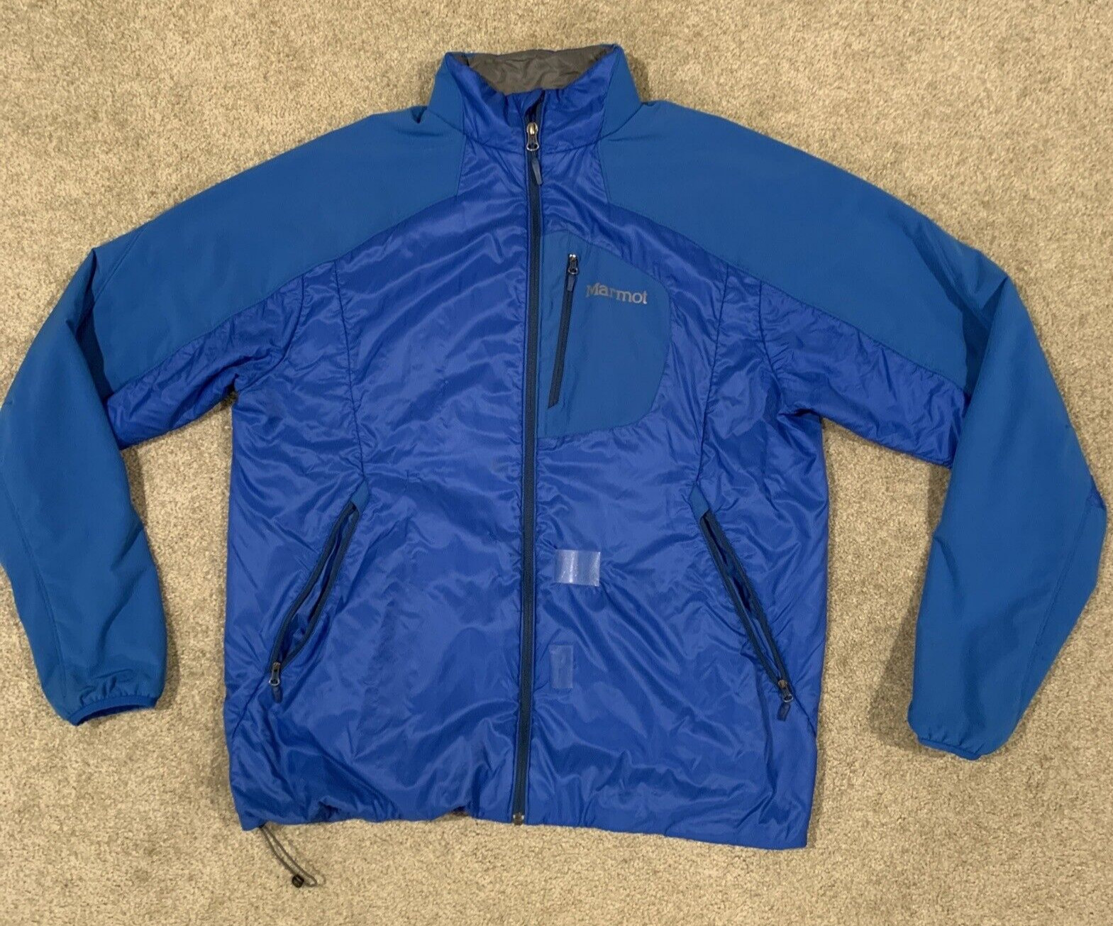 Marmot Primaloft Alpha Softshell Jacket Blue Men'… - image 1
