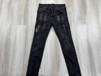 Mens jeans Dsquared2 Size 44 Color Black | eBay