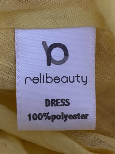 Disney Belle Dress Size 150 7/8 Girls Costume Relibeauty Yellow with Gloves - Picture 16 of 21