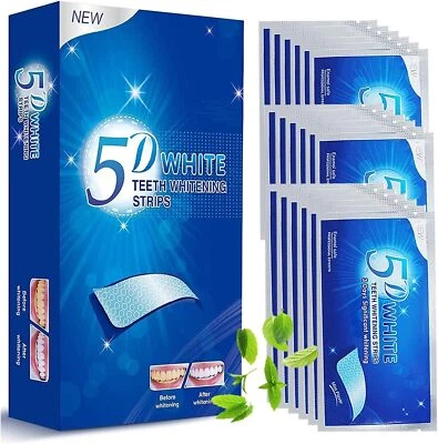 MELARQT White Stripes, Bright White Teeth Whitening Strips, Professional Teeth