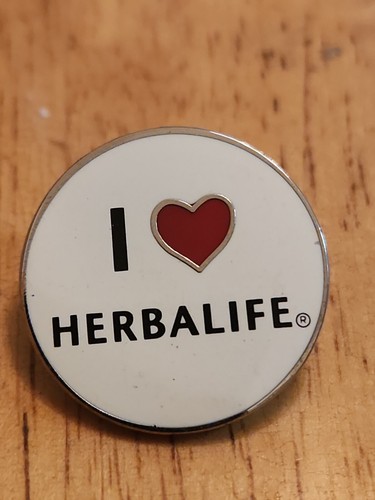 I Love Herbal life Hat Lapel PIN PINBACK