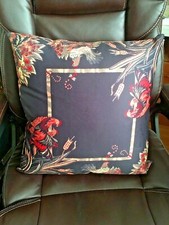 Colorful Rooster square Pillow pair