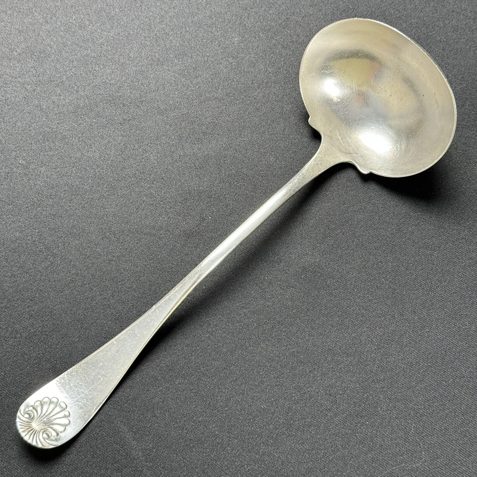 SHELL By Rogers Bros International Silver Silverplate Large Ladle