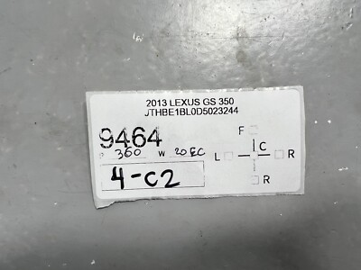 2013-2020 LEXUS GS 350 SUN ROOF SUNROOF FRAME W/ SUN SHADE OEM | eBay