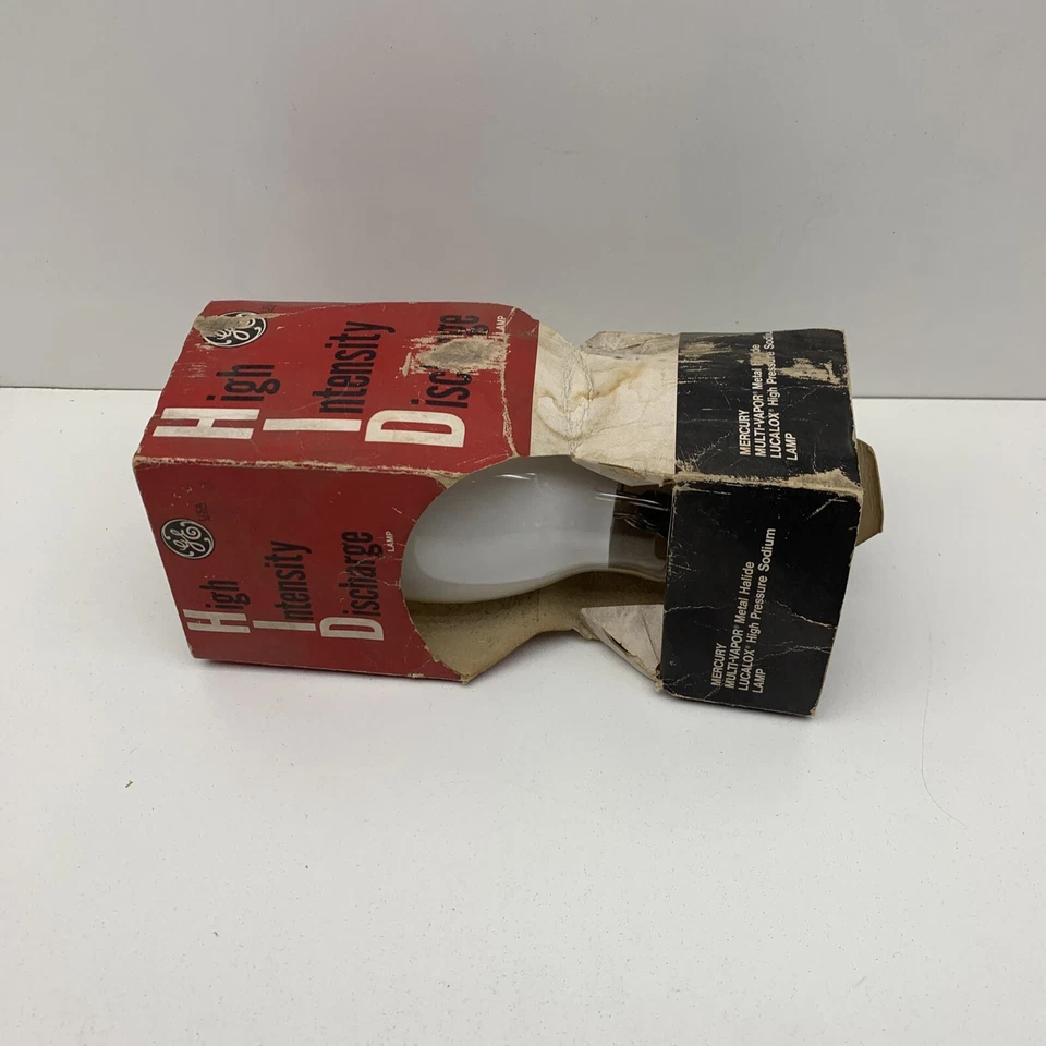 GE H100DX38-4 Mercury Vapor HID 100-Watt Lamp Light Bulb 100W BT23.5 USA - Image 2 of 4