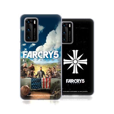 OFFICIAL FAR CRY 5 KEY ART AND LOGO SOFT GEL CASE FOR HUAWEI PHONES 4