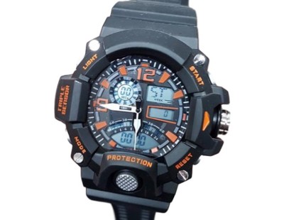 Montre Digitale Pour Homme - Résistance à L'eau 1 ATM, Référence 0386809 - Neuve Avec étiquettes