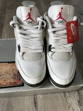 1999 Nike Air Jordan 4 White Cement Sole Swapped