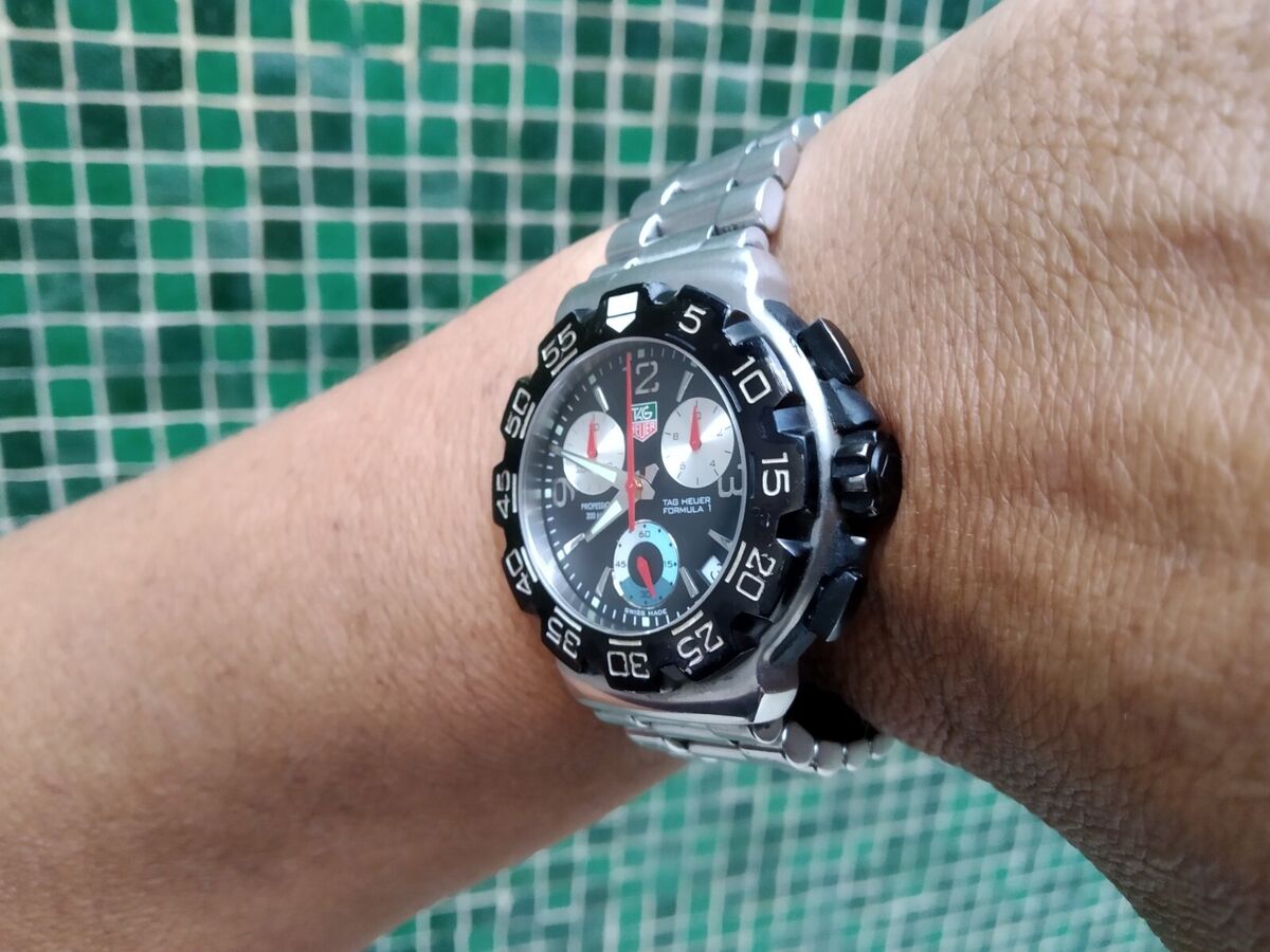 TAG HEUER F1 QUARTZ CHRONOGRAPH CAC1110 1/10SEC ALL ORIGINAL TAG HEUER F1 QUARTZ CHRONOGRAPH CAC1110 1/10SEC ALL ORIGINAL