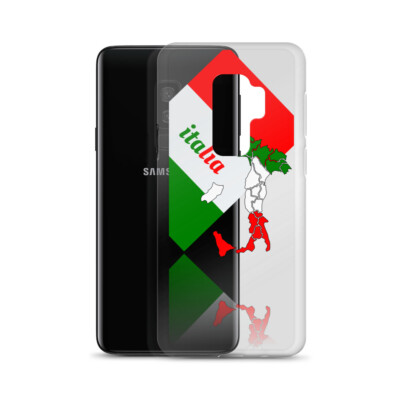 Samsung S6, S7, S8, S8+, S9, S9+ S10 Elegant Italia - Italy Flag And Map Case