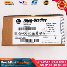 Allen-Bradley 150-C37NBR SMC-3 37A Smart Motor Controller NEW Sealed US Free Tax