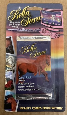 BELLA SARA CARD PACK (2006) Hidden City Games; New & Sealed On Blister Card