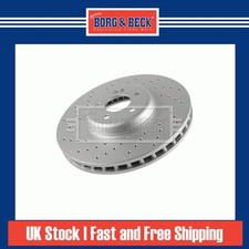 2x Brake Discs Vented For Mercedes GLC X253 350 d 4matic Borg & Beck Front