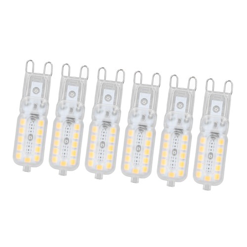 ▫110-140V 6pcs G9 LED Bulb 5W Transparent Cover 22LED Dimmable G9 Light Bulb SG - Picture 2 of 24