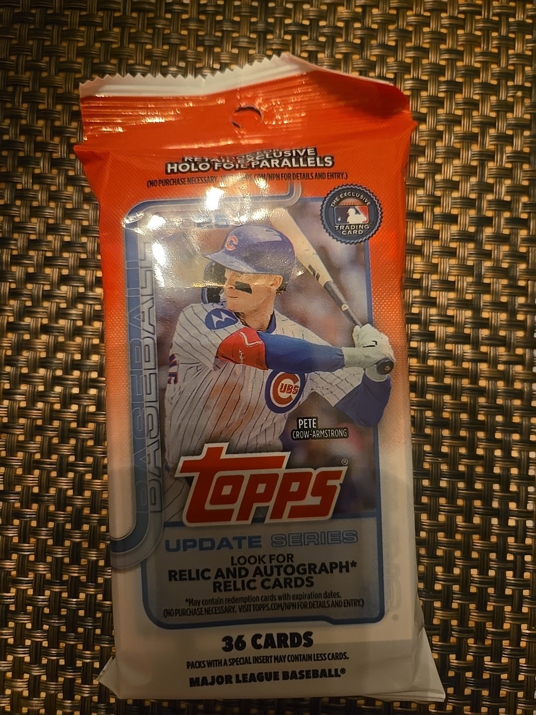 2025 TOPPS UPDATE BASEBALL Guaranteed Relic/Auto/Auto+Relic FAT HOT PACK