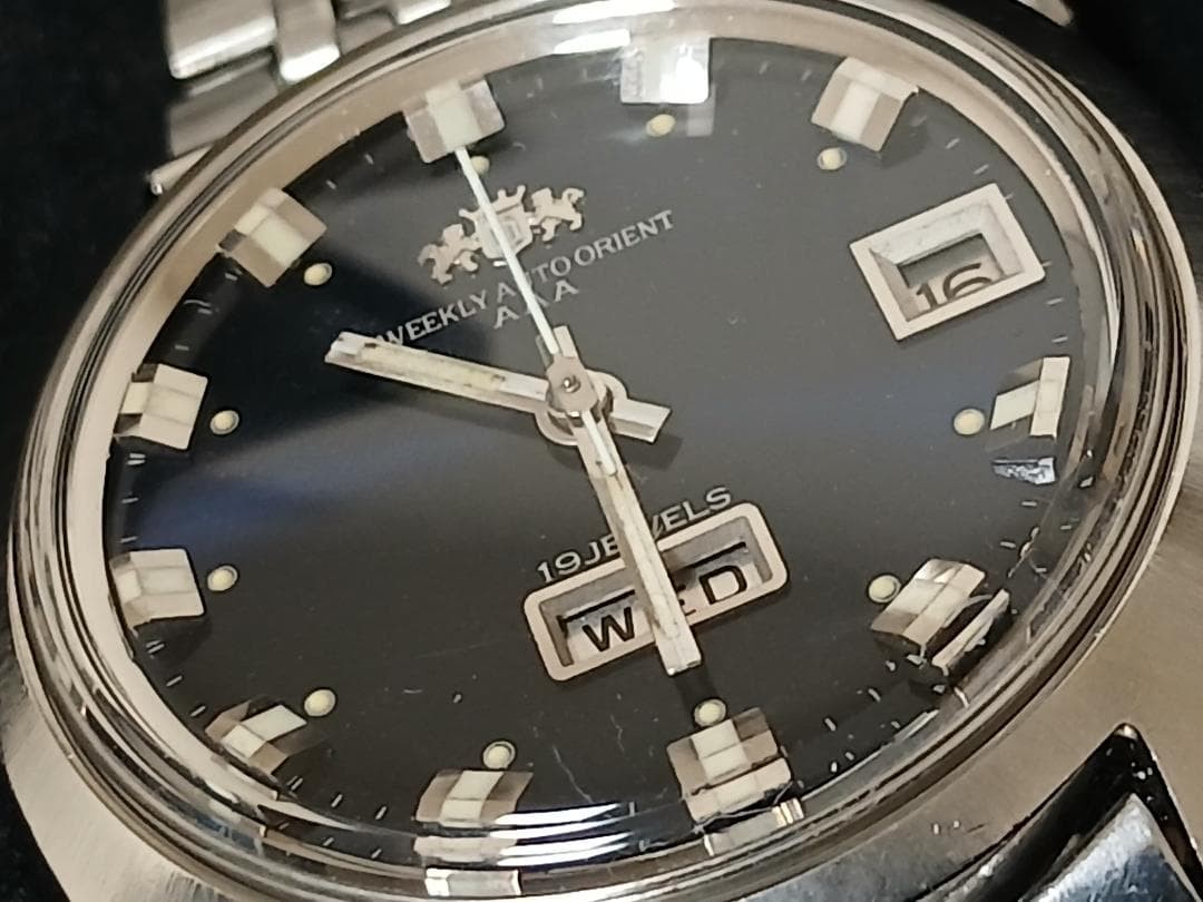 2 Orient Weekly Auto Aaa Day Date Automatic Windi… - image 3