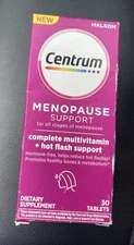  Centrum Complete Multivitamin Supplement Support Menopause 30 Tabs Exp 01/2026