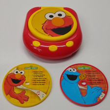 2004 Sesame Street Elmo CD Player For Toddlers Reader's Digest TESTED One CD