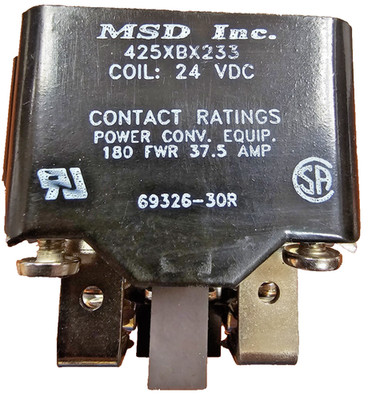 MSD Inc 425XBX233 Relay 24VDC 37.5A