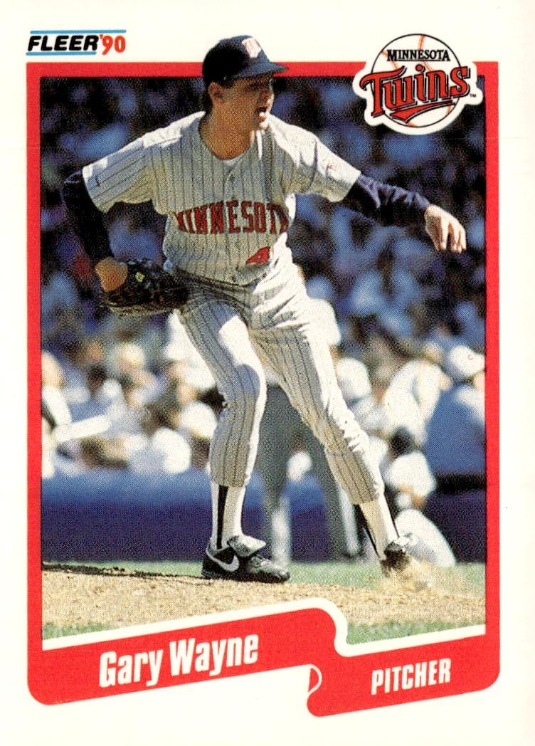 1990 Fleer #387b Gary Wayne