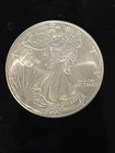 2002 American Silver Eagle 1 Ounce Of .999 Fine Silver