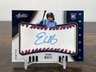 2021 Absolute Baseball EVAN WHITE Red Blue Stitch RC Auto 1/1