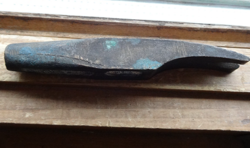 Vintage Tack Hammer Head Upholstery Woodshop Antique - Afbeelding 2 van 3