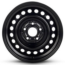 15x6.5 Road Ready Wheels Rrw-64051 Black Steel Wheel 5x4.5 40mm