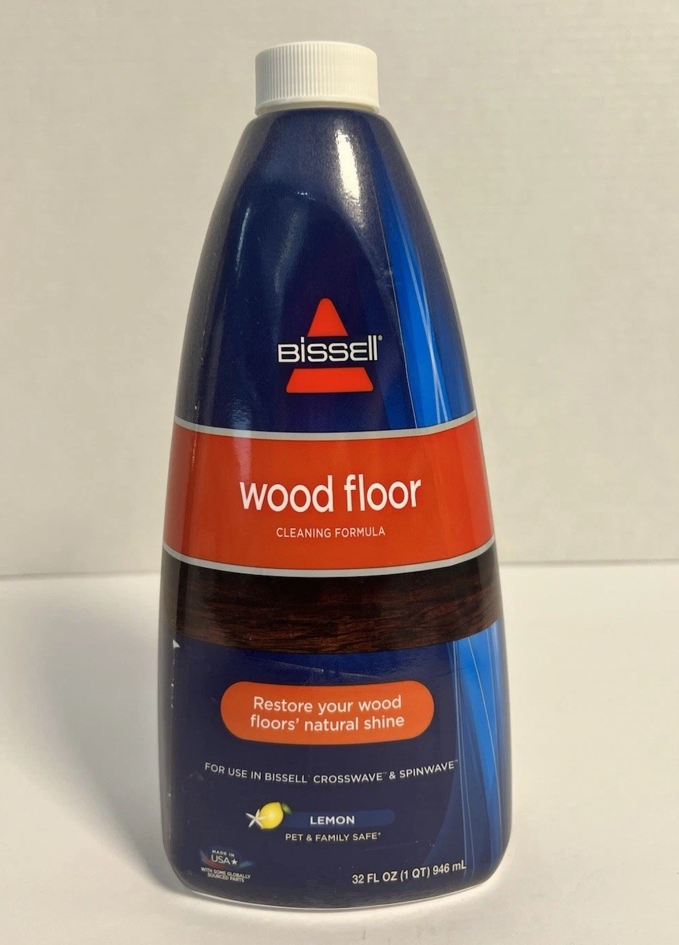 BISSELL Wood Floor Cleaner 32 Oz Crosswave  & Spinwave Lemon