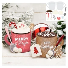 Mugs Kisses Metal Die Cuts, Mugs Kisses Cutting Dies Cut Stencils Card Paper ...