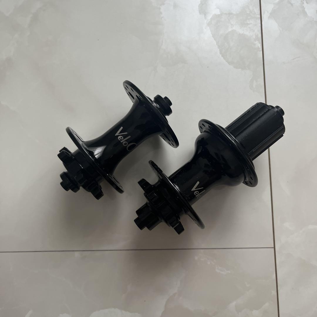 VELO ORANGE disc hub 前後セット (32H, シルバー) Disc Rear