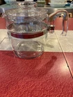Vintage PYREX 6 Cup Glass Percolator Coffee Pot Flame Ware COMPLETE 5 piece