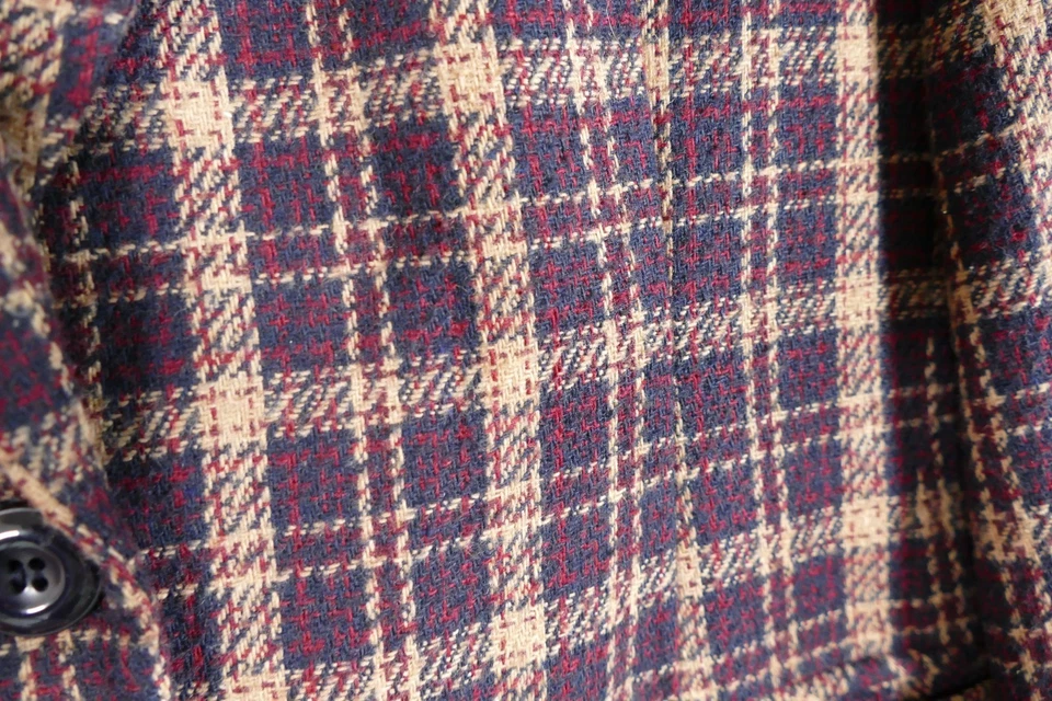 Blazer a Cuadros Worthington Mujer Old Money Academia De Colección Talla 6P Preppy Professor Foto 3 de 4